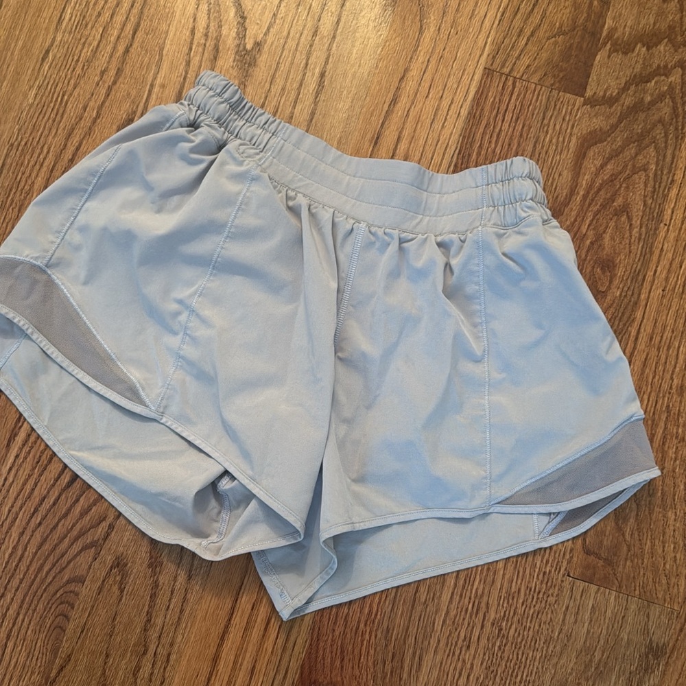 lululemon athletica Light Gray Women's Athletic Shorts
